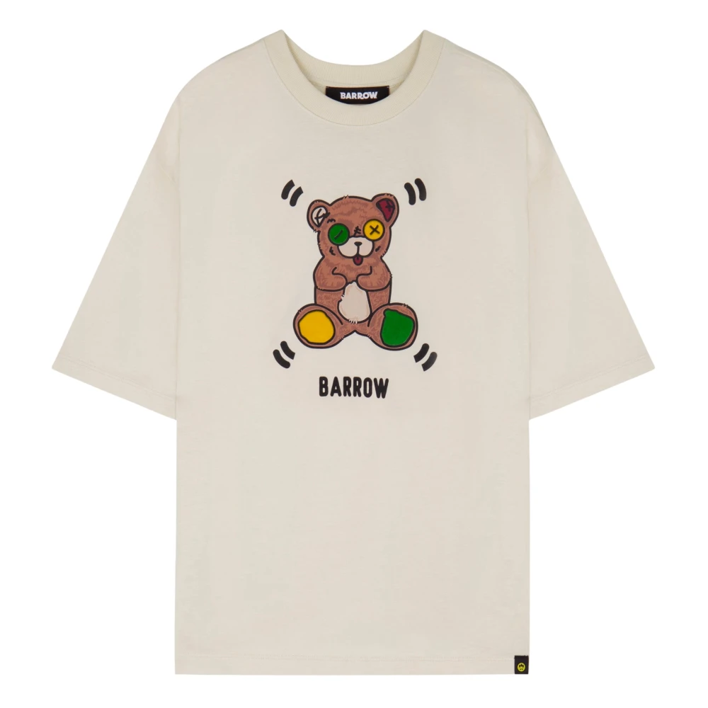 Barrow T-shirt met print White Unisex