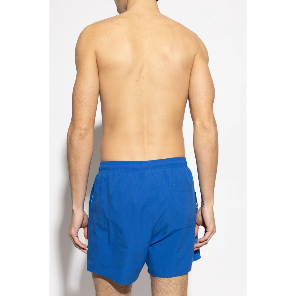 Emporio Armani EA7 Zwembroek Blue Heren