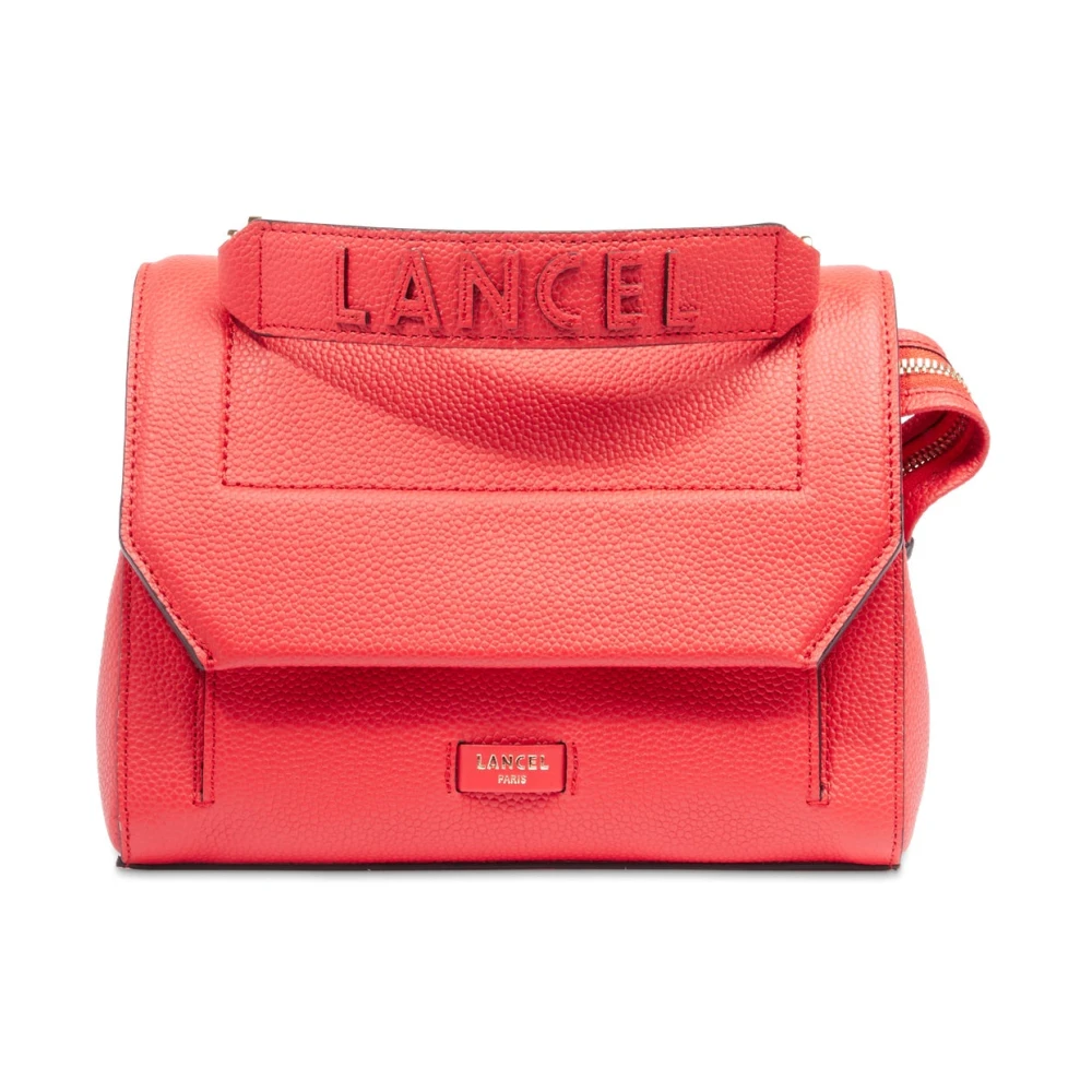 Lancel Rode Ninon Flap Tas Red Dames