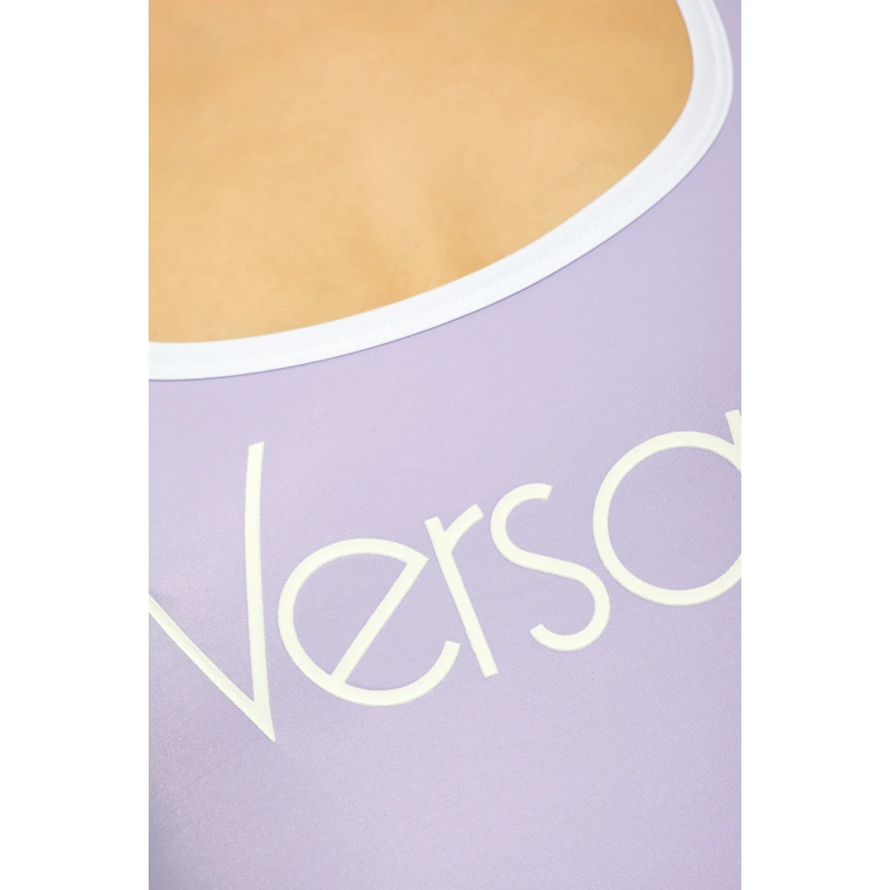 Versace Badpak Purple Dames
