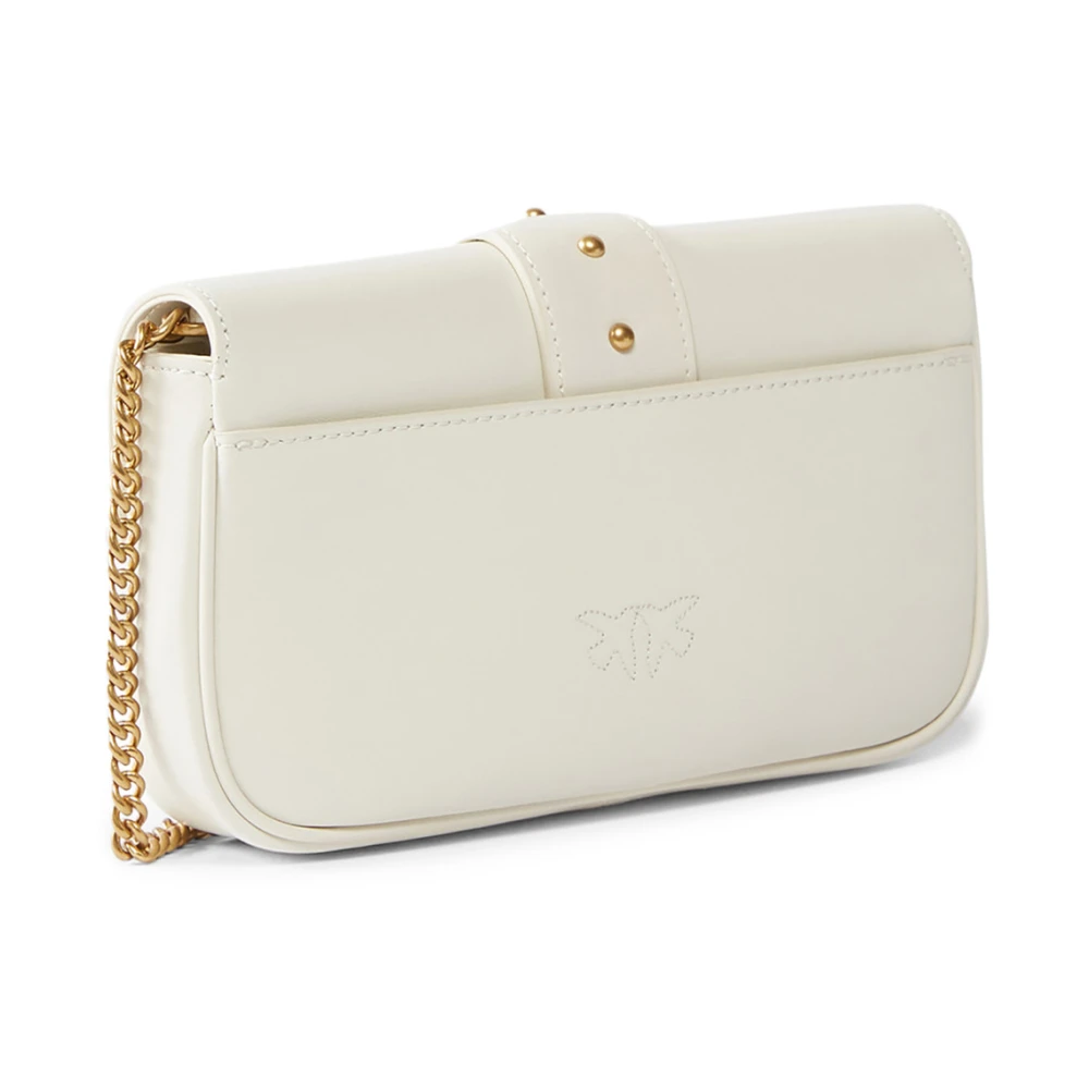 pinko Stijlvolle Love One Pocket C Vitello White Dames