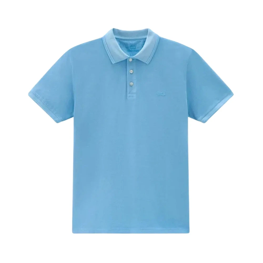 Woolrich shirts polos Cfwopo0065 Mrut1483 Blue Heren
