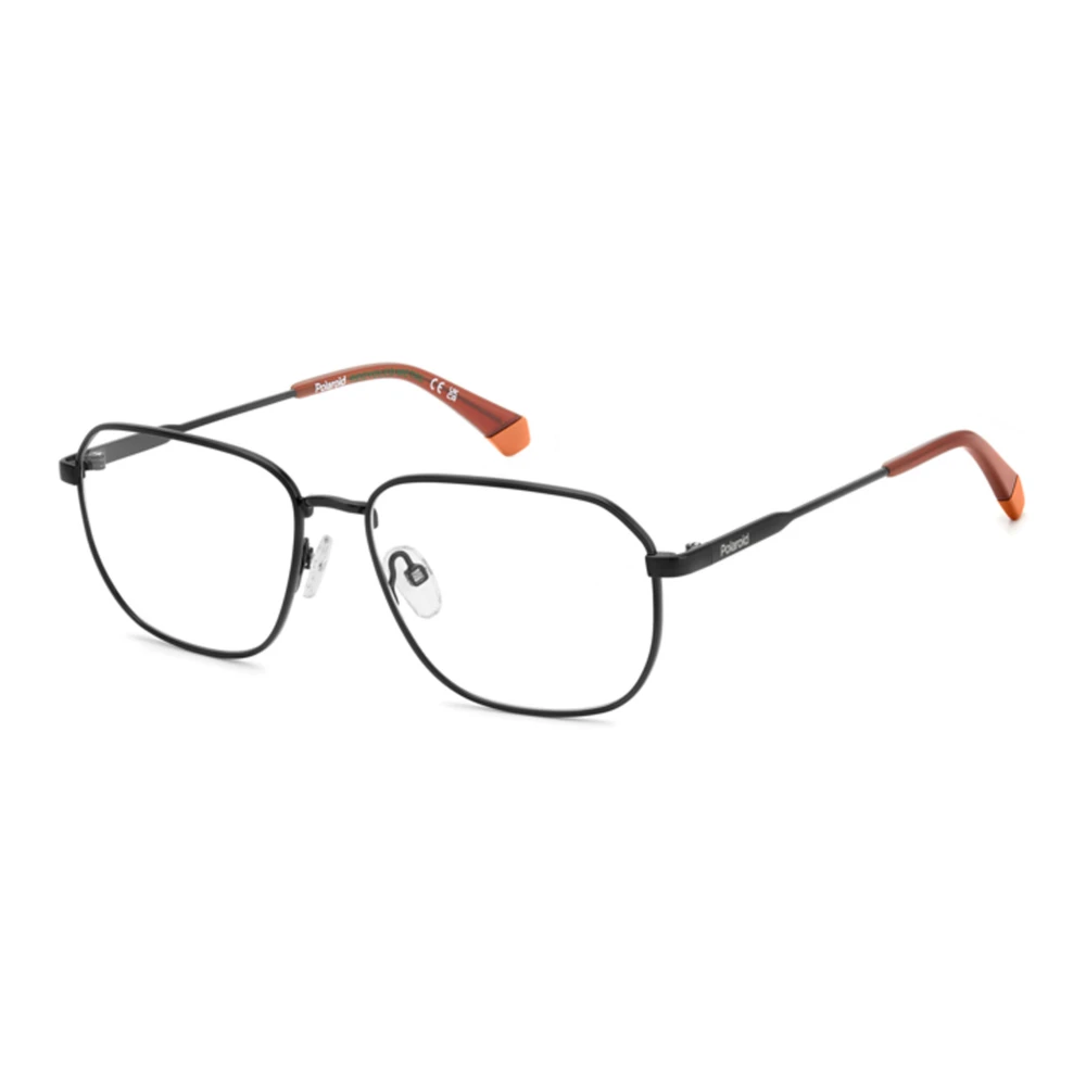 Polaroid Unisex Black Glasses, 57 Mm, Matte Eyewear Frames