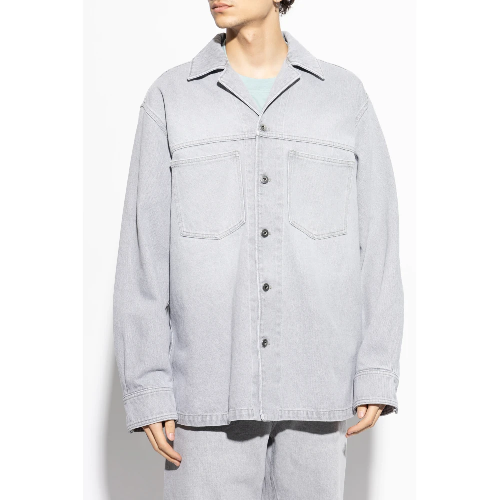 Bottega Veneta Denim jas Gray Heren