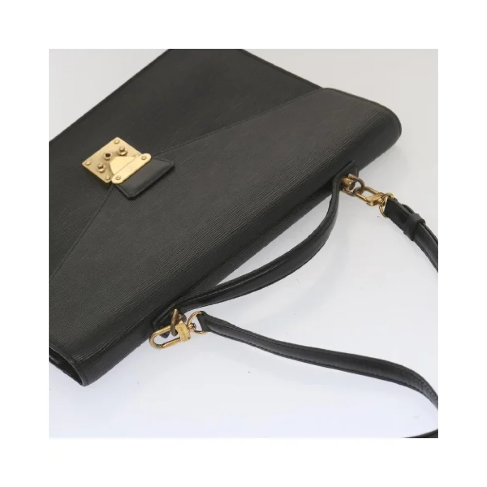 Louis Vuitton Vintage Pre-owned Leather louis-vuitton-bags Black Dames
