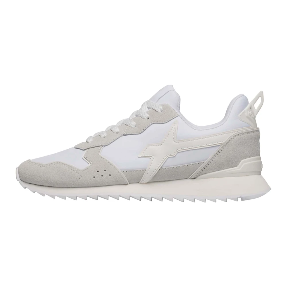 W6Yz Technical fabric and suede sneakers Jet-M. Heren Schoenen Beige