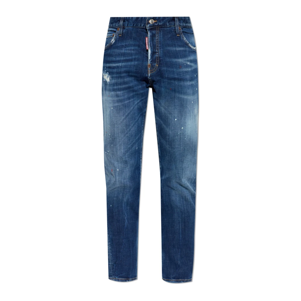 Dsquared2 Men's Blue Slim Twst Jeans - Slim Fit Jeans - S - Jeans