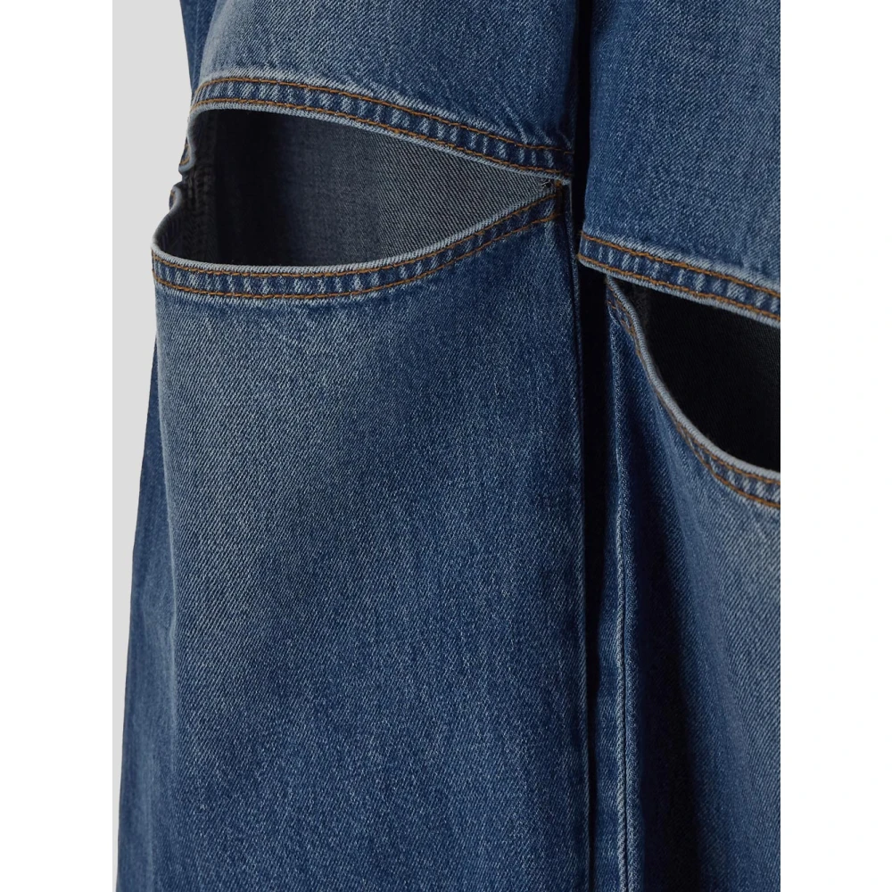 JW Anderson Bootcut Jeans Blue Dames