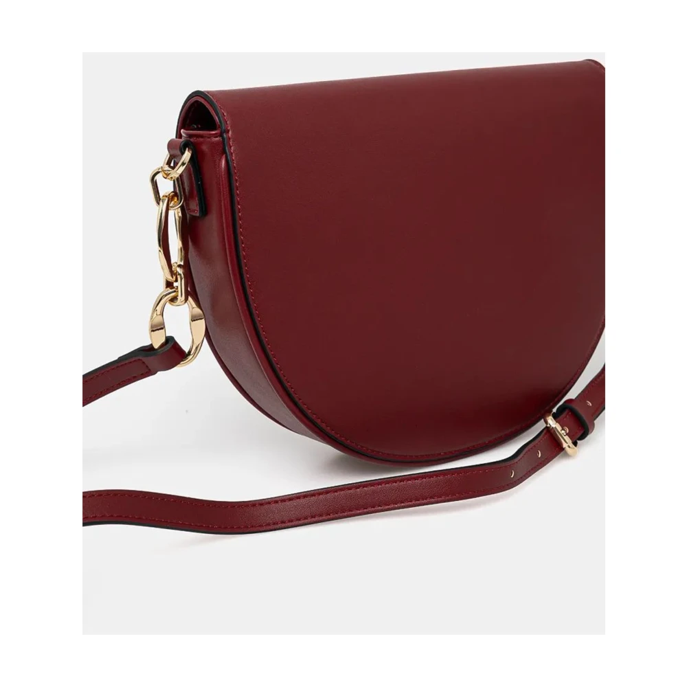 Twinset Kleine Synthetisch Leren Handtas met Magnetische Sluiting Red Dames