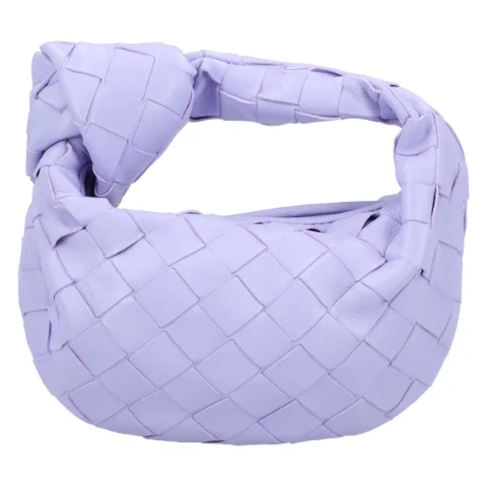 Bottega Veneta Leather handbags Purple Dames