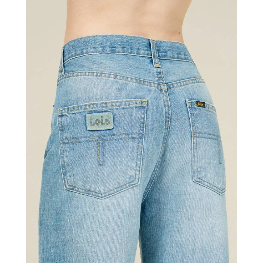 Lois Stijlvolle Denim Jeans Blue Dames