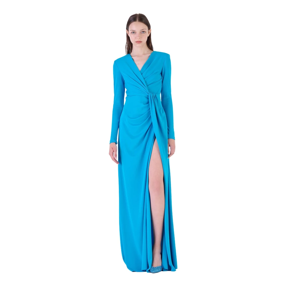 Silvian Heach Gowns Blue Dames