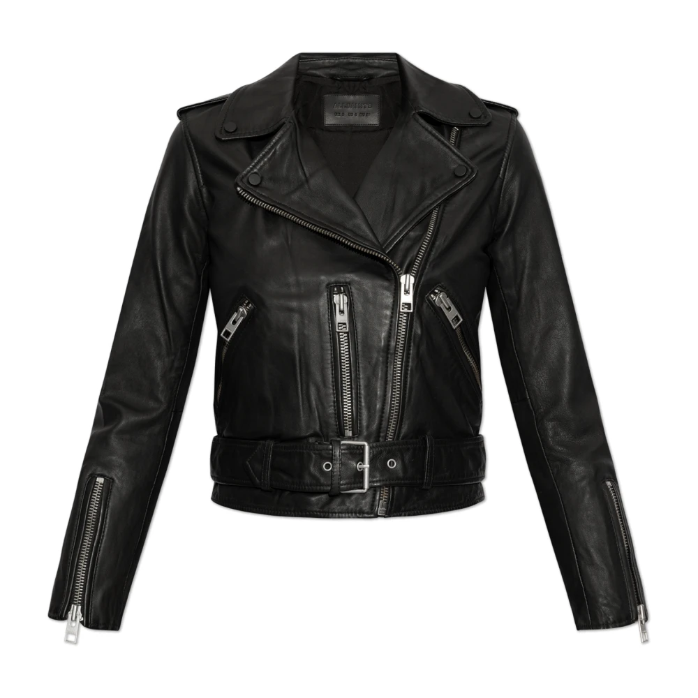 Jackets > Leather Jackets - - AllSaints - Modalova