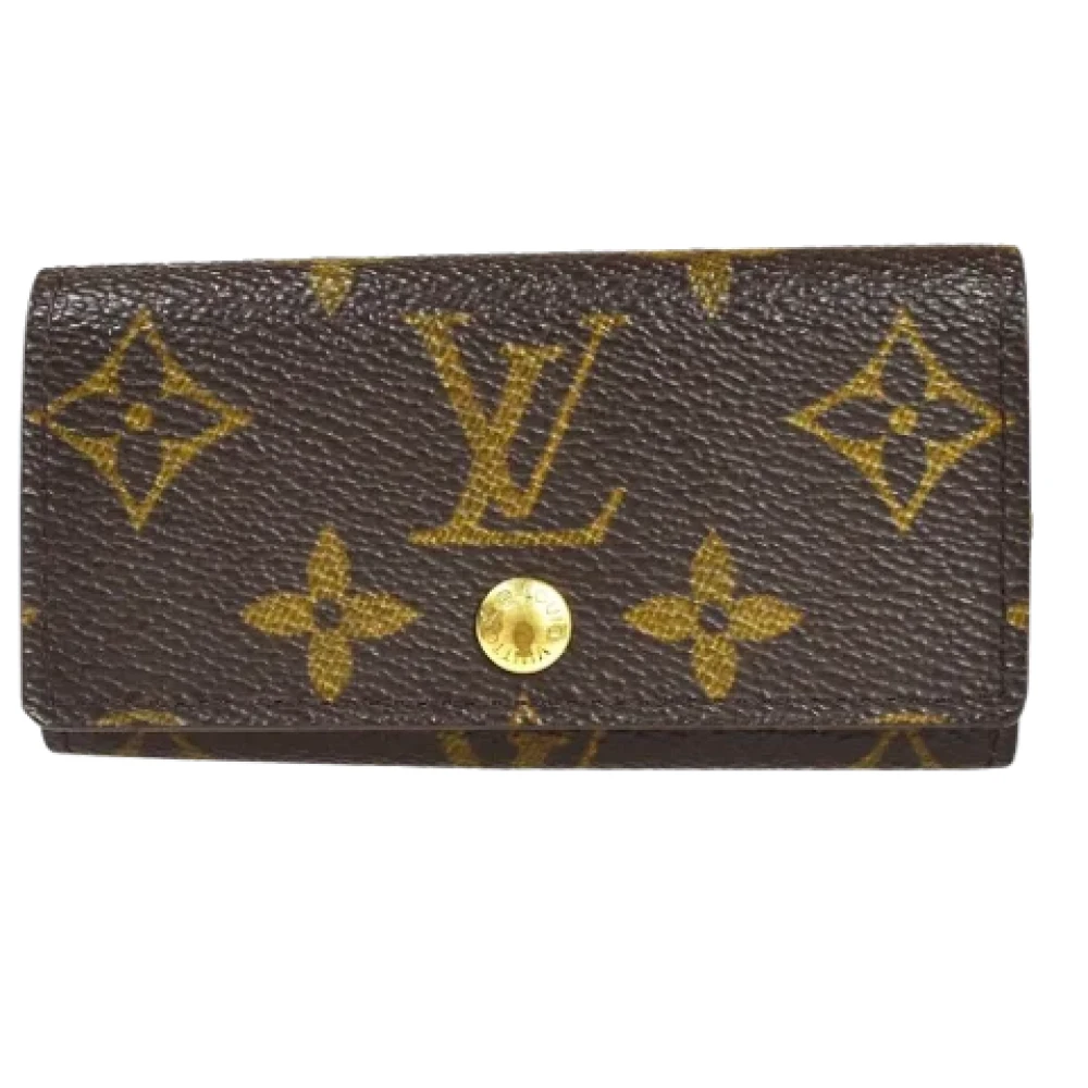 Louis Vuitton Vintage Pre-owned Canvas key-holders Brown Dames