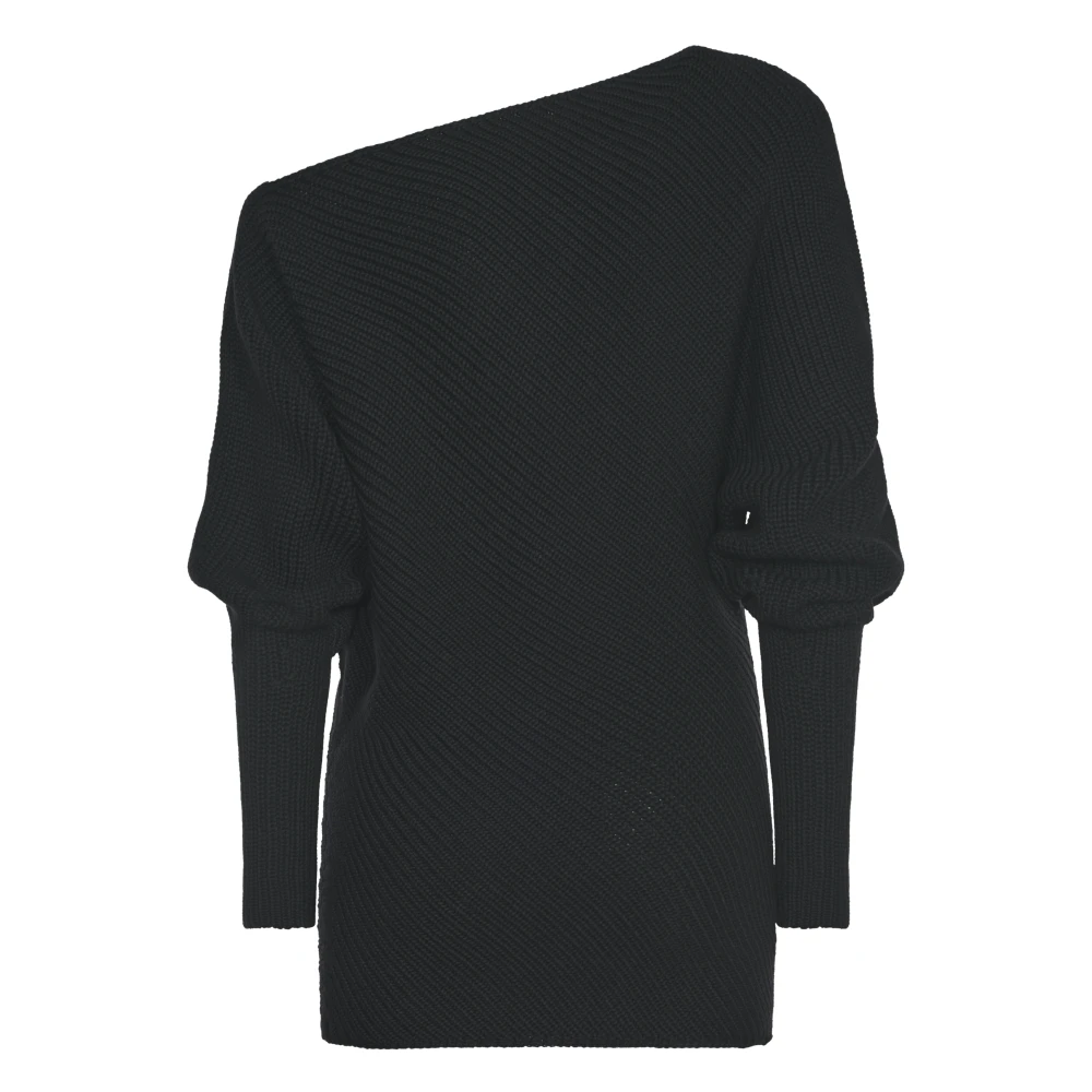 Philosophy di Lorenzo Serafini Zwarte wollen trui Black Dames