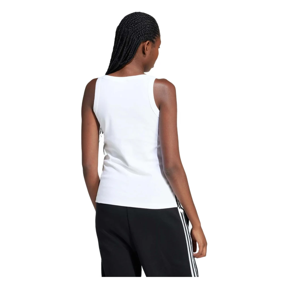 Adidas 3 S Tank Top White Dames