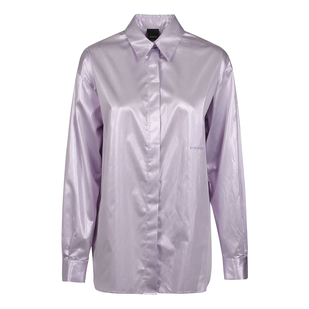 Pinko Lilla Pastello Bridport 1 Shirt Purple Dames