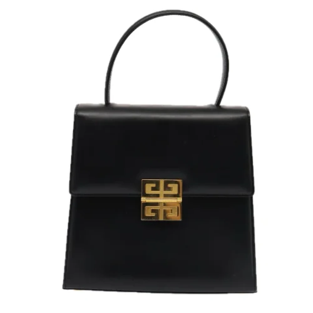 Givenchy Pre-owned Leather handbags Black Dames