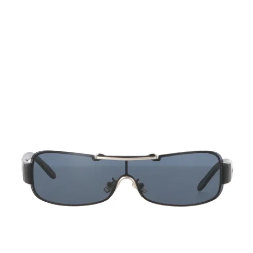 Miu Pre-owned Plastic sunglasses Black Dames