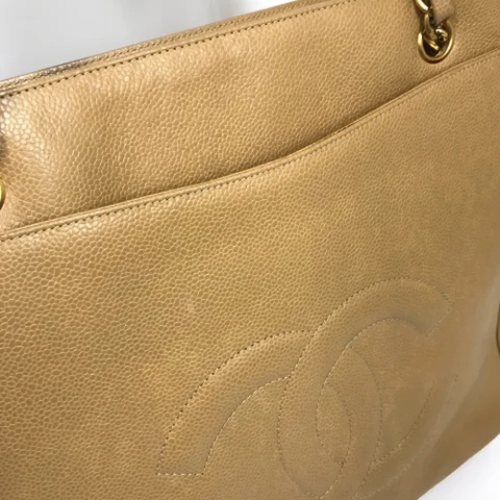 Chanel Vintage Pre-owned Fabric chanel-bags Brown Dames