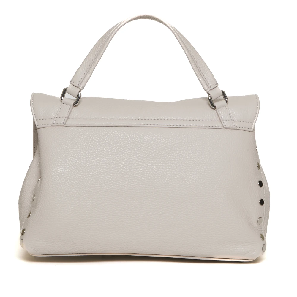 Zanellato Elegante Witte Leren Handtas White Dames