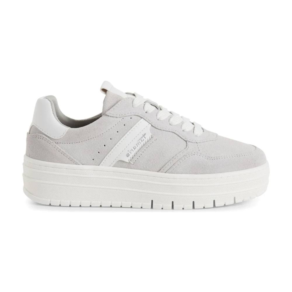 Tamaris Women's Gray Low Trainers - Sneakers - 6 Uk - Shoes