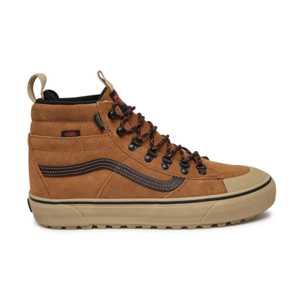 Vans Men's Brown Waterproof Sk8-Hi Sneakers For Adventure