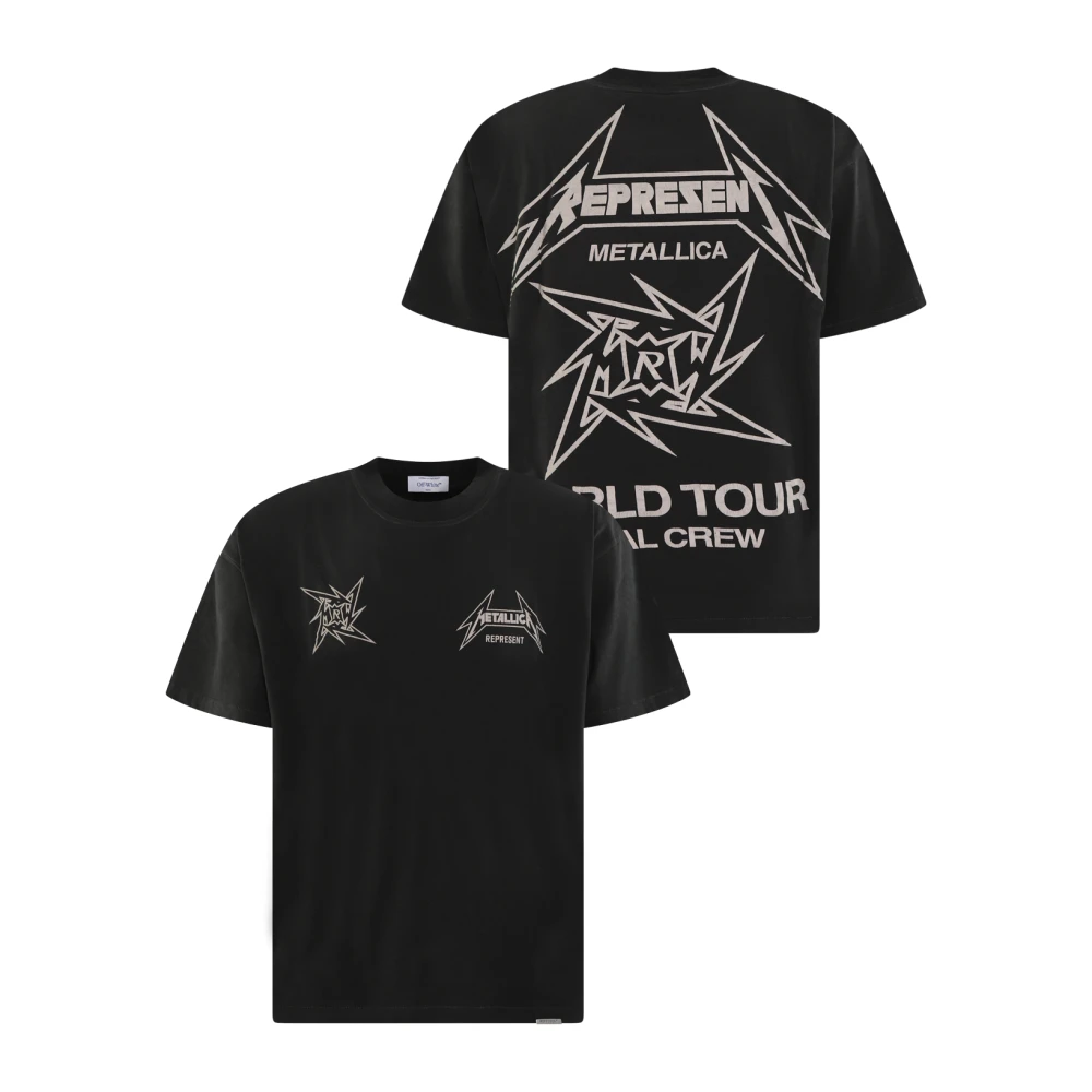 Represent Metallica Anniversary T-shirt Black Heren