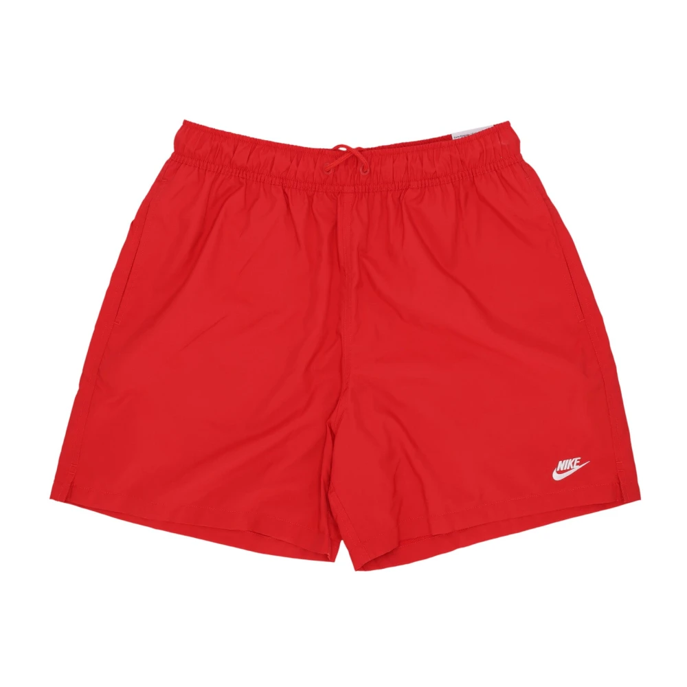 Nike Men's Red Beachwear, Xl, Mesh Swim Shorts With Pockets