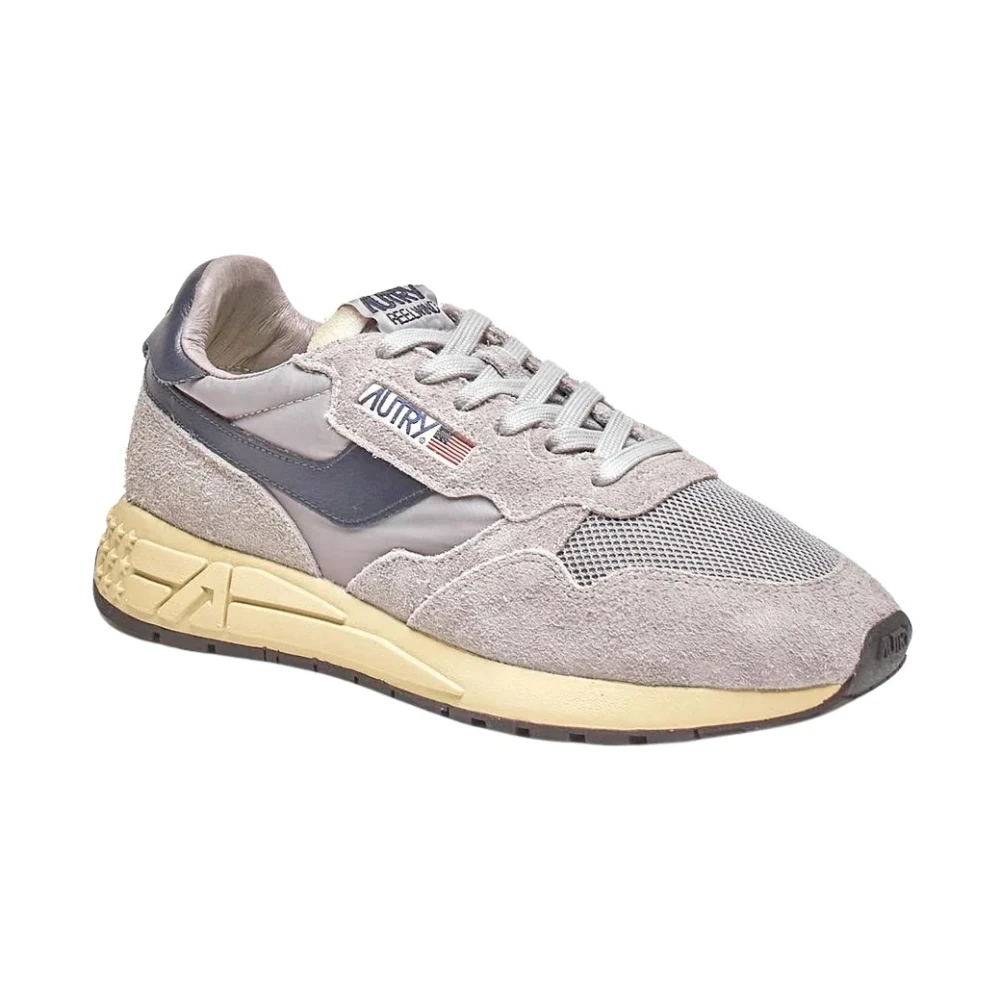 Autry Gray Sneakers, Male, 9 Uk, Reelwind Low