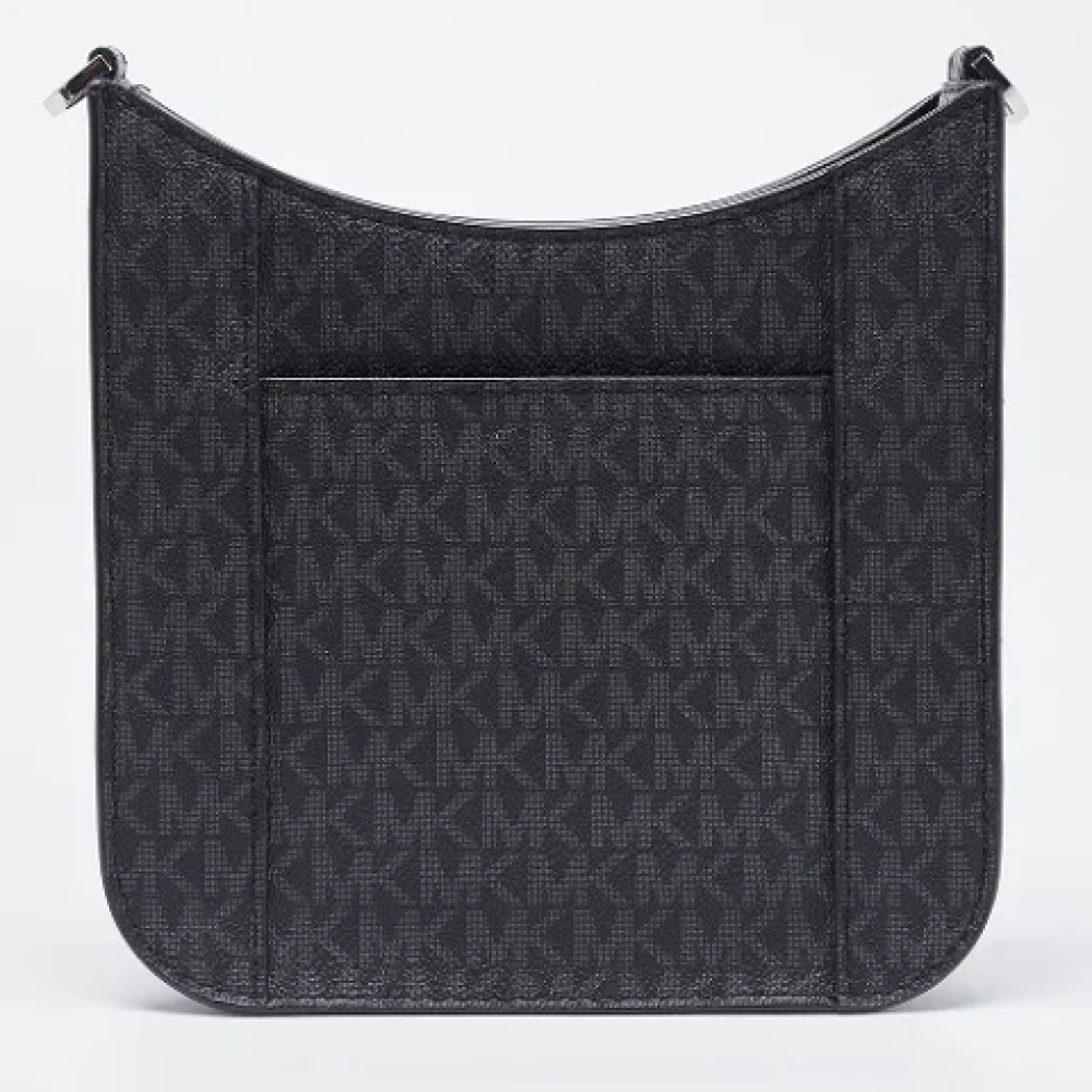 Michael Kors Pre-owned Coated canvas shoulder-bags Black Dames