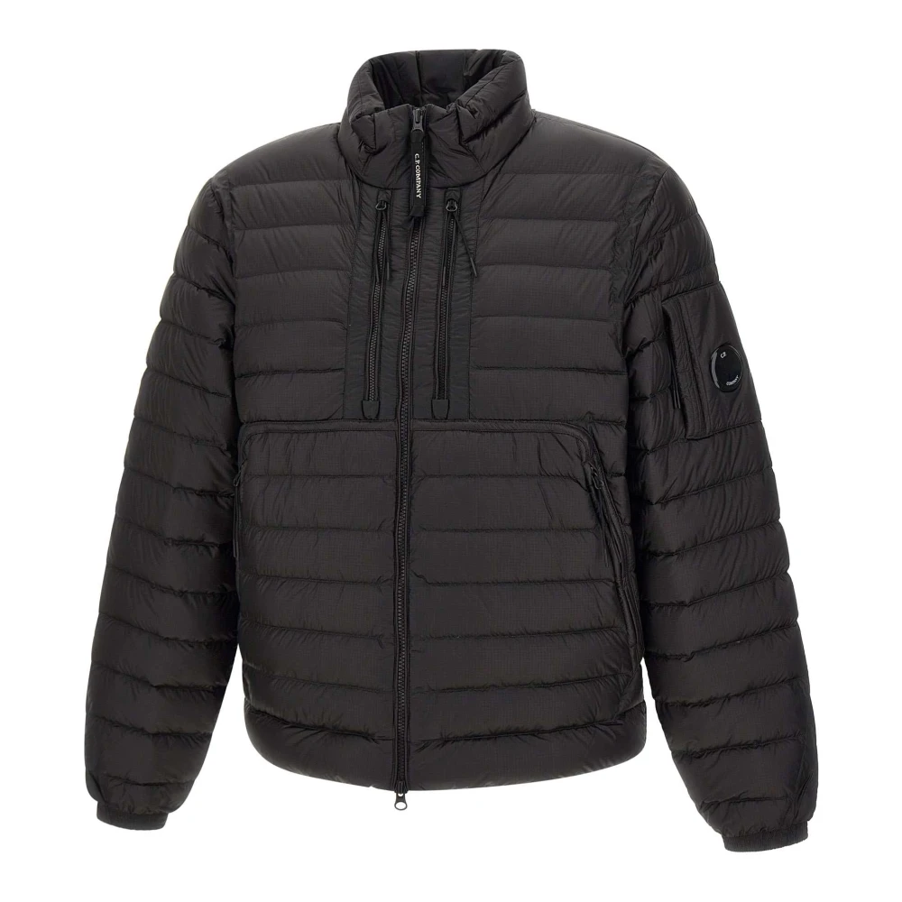 C.P. Company Zwarte Donsjas voor Mannen Black Heren