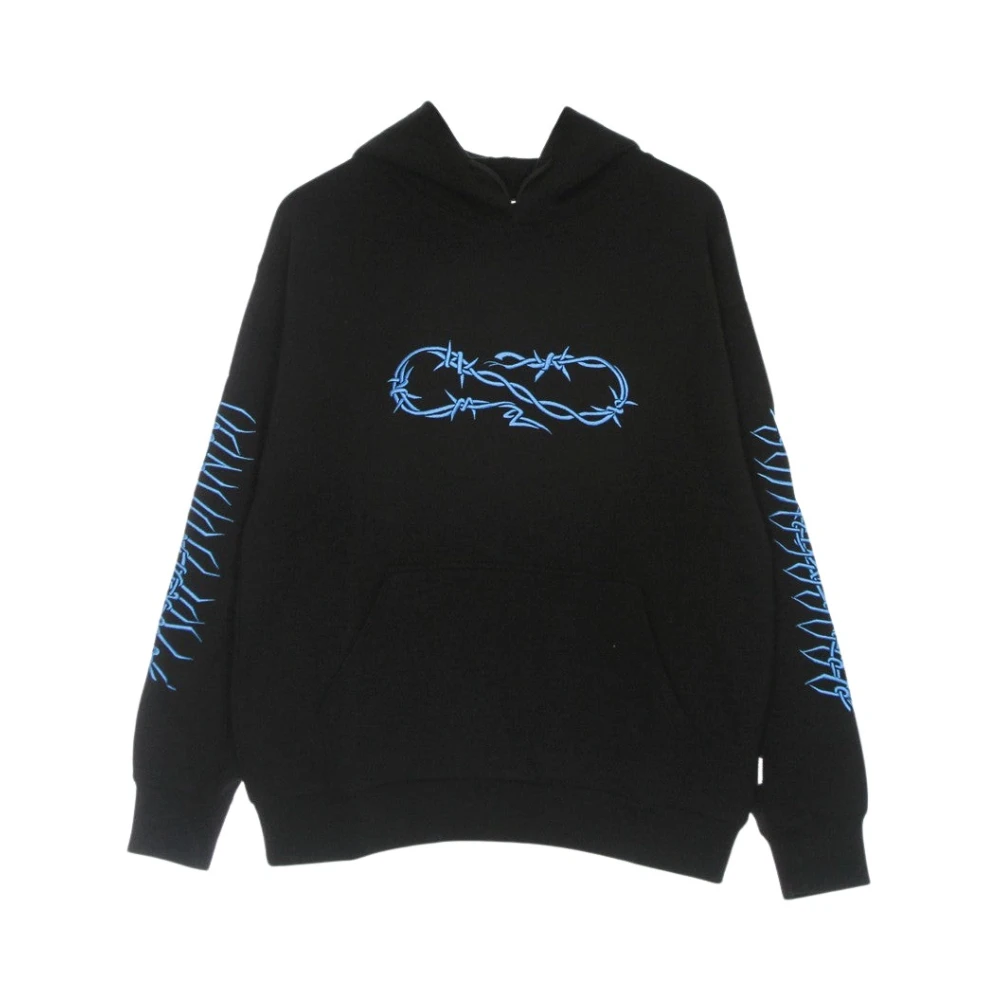 Propaganda Black Blue Lightweight Hooded Sweatshirt - Male - Hoodies - Xl - Sweatshirts & Hoodies