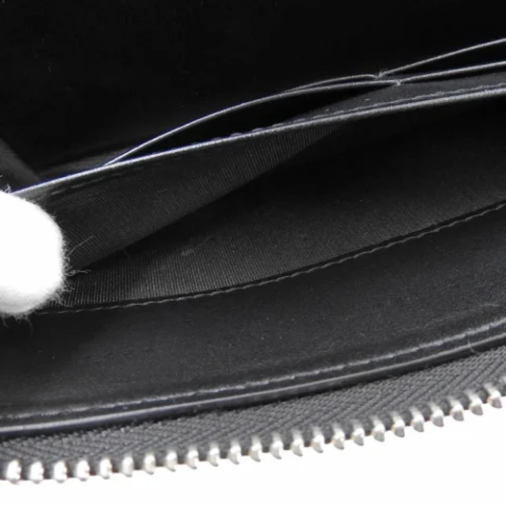 Jimmy Choo Pre-owned Leather wallets Black Dames