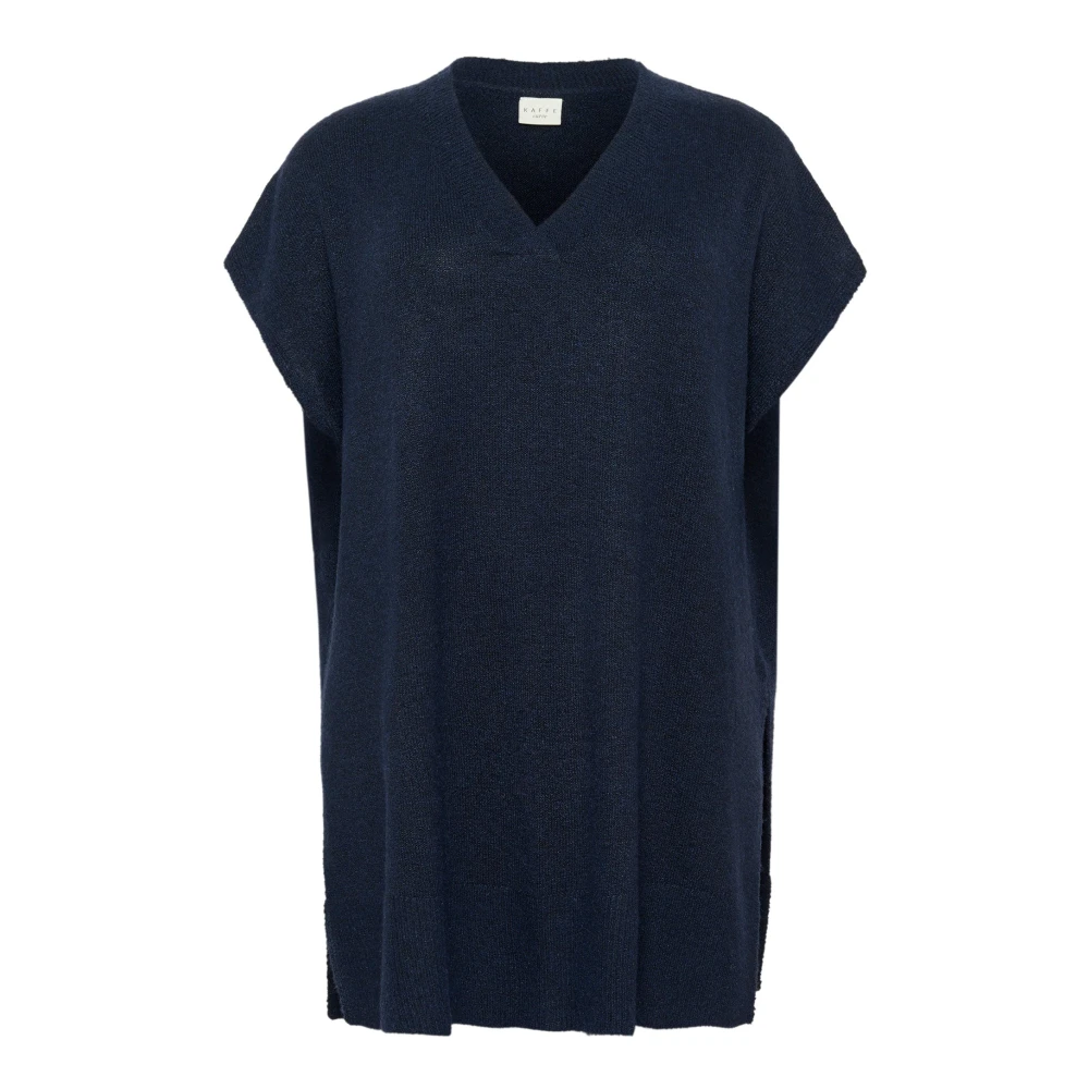 Kaffe Damen Blau Badeponcho, Annett - Bild 4