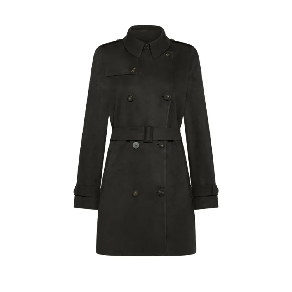 RRD Nabucco Shell Trenchcoat Black Dames