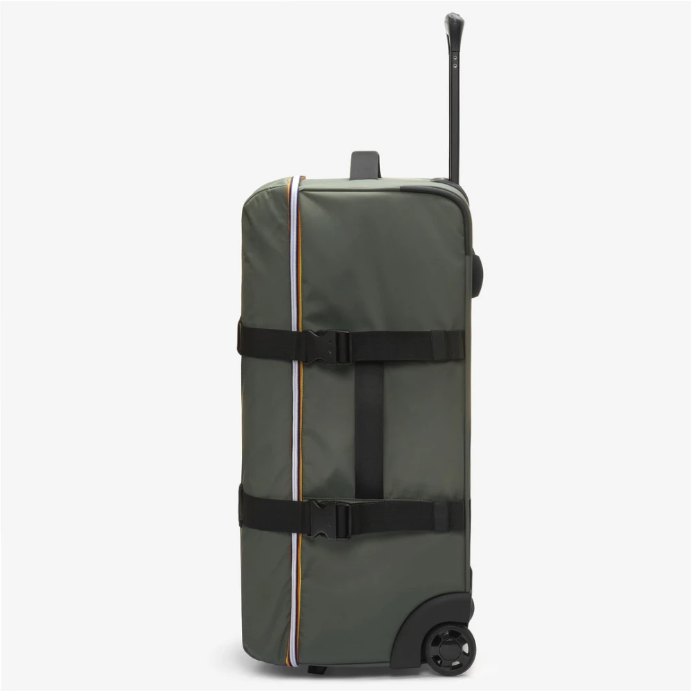K-way Groen Zwart Trolley Green Unisex