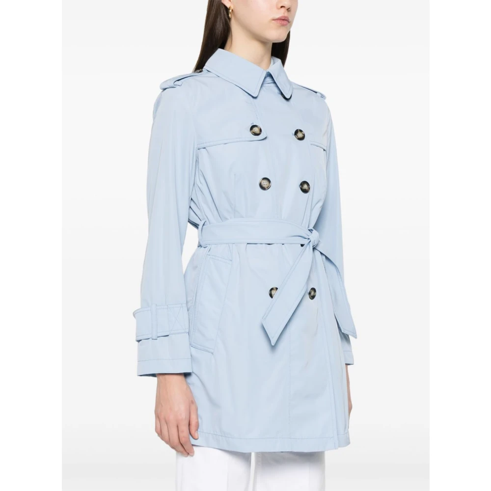 Peuterey Lichtblauwe Parka Damesmode Blue Dames