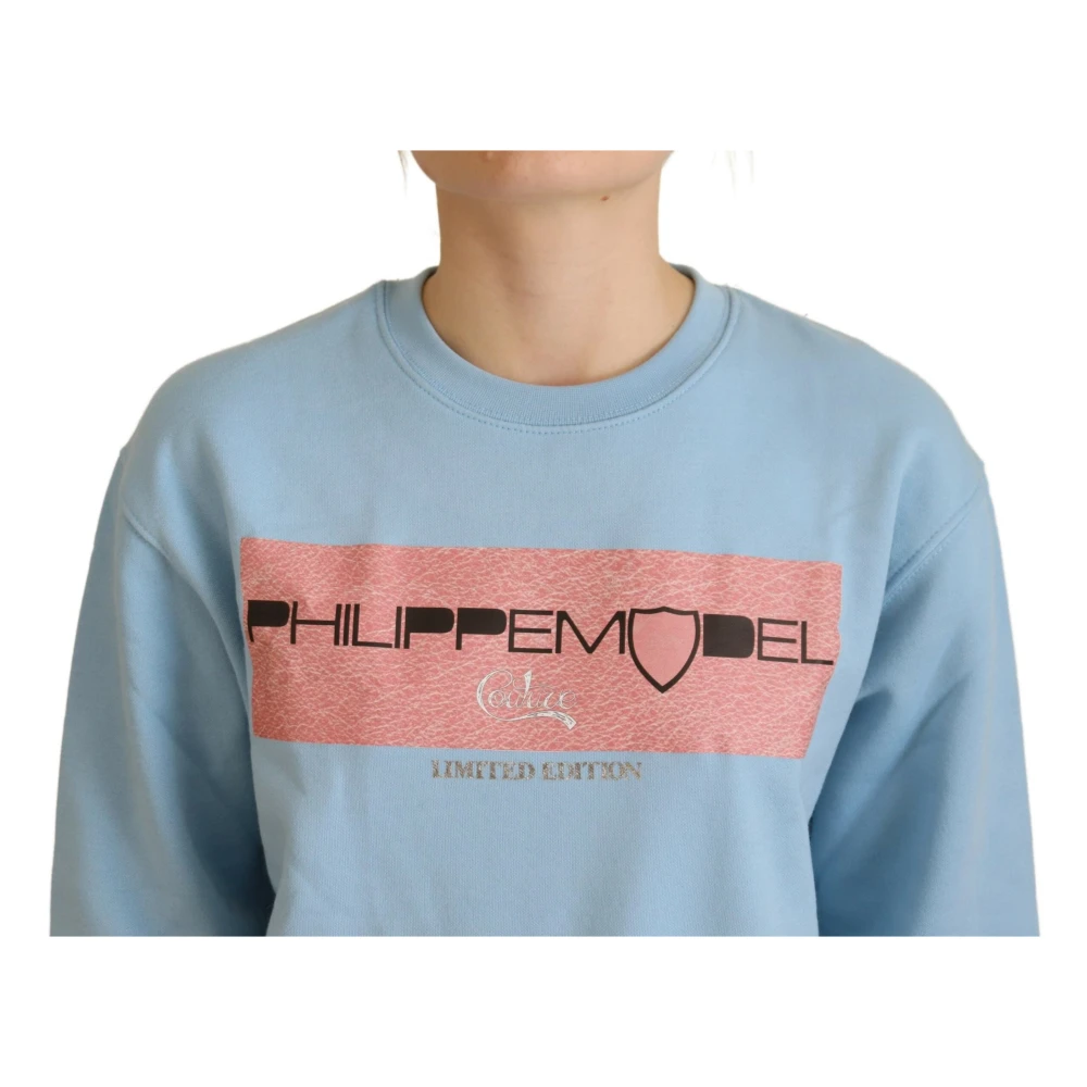 Philippe Model Elegante lichtblauwe trui Blue Dames