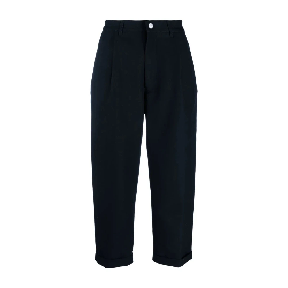 Giorgio Armani Men's Blue Trouser - Cropped Trousers - Xl - Trousers