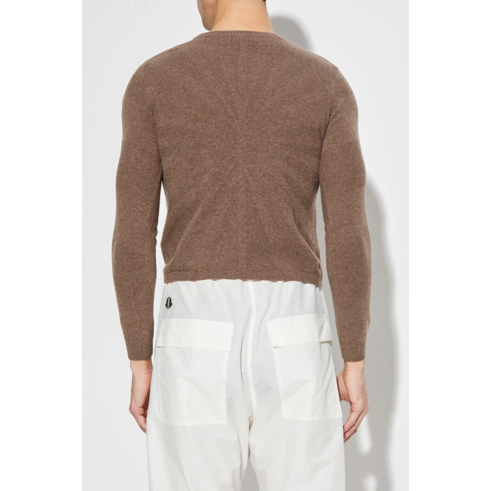 Rick Owens Bruine Trui Brown Unisex