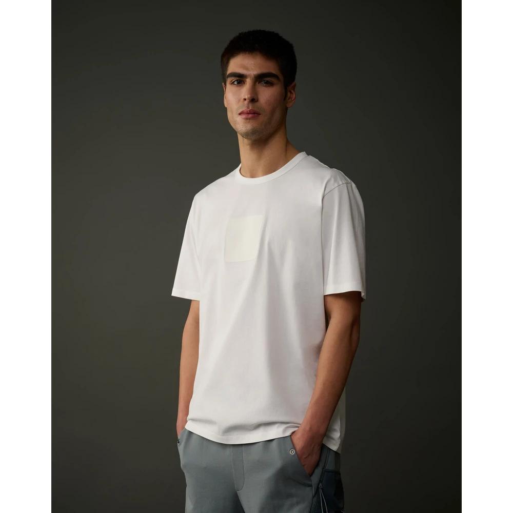 C.P. Company Metropolis Logo T-Shirt White Heren