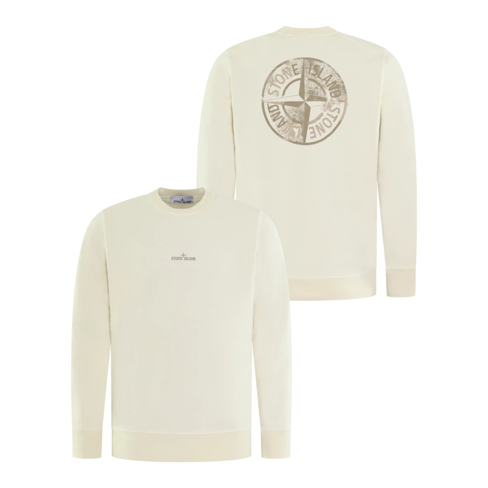 Stone Island Heren Sweatshirt Beige Heren