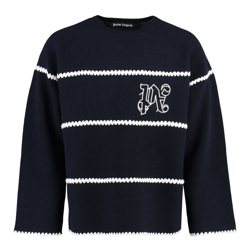 Knitwear > Round-neck Knitwear - - Palm Angels - Modalova