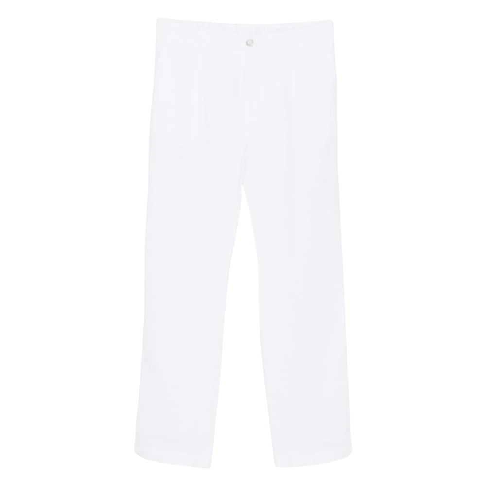 Trousers > Straight Trousers - - 120% Lino - Modalova