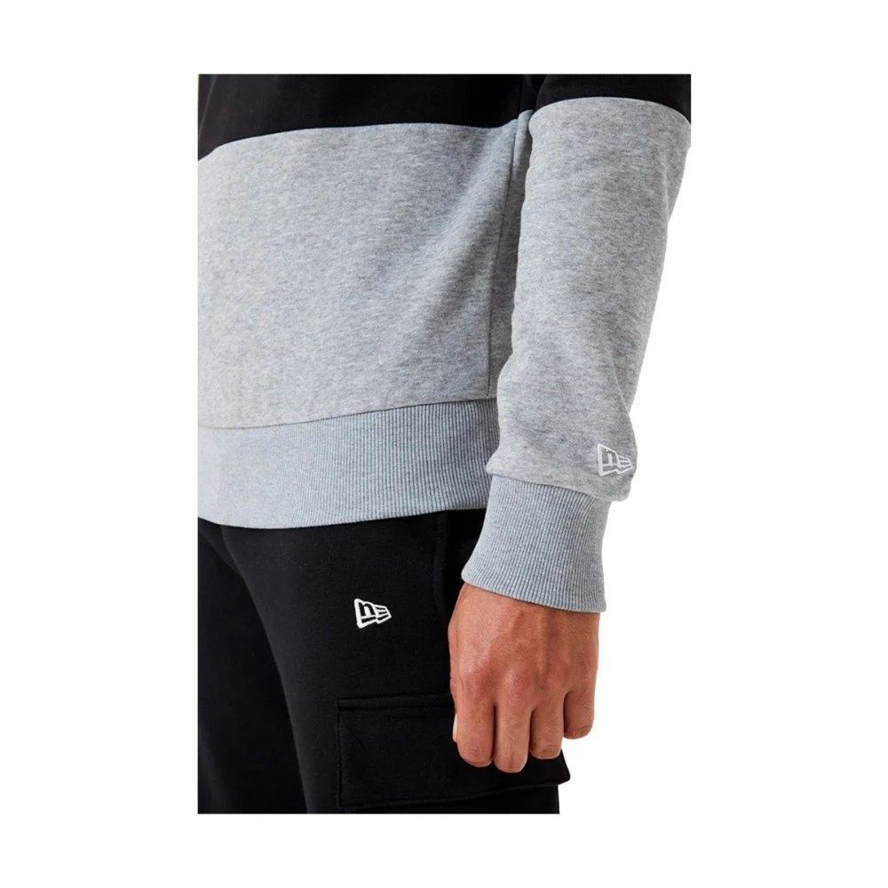 new era Zwarte Raiders Contrast Panel Hoodie Multicolor Heren