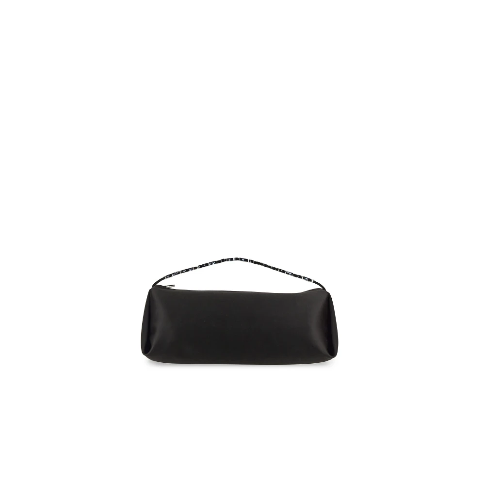 Alexander wang Tas met fonkelend strass-handvat Black Dames