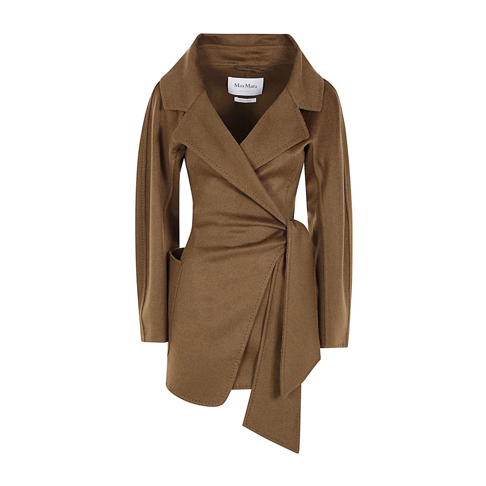 Max Mara Tan Holly Jacket Brown Dames