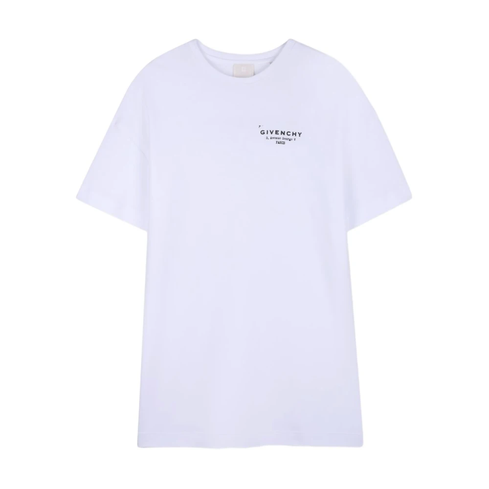 Givenchy Girls White Dresses, 12 Y, Logo T-Shirt Dress