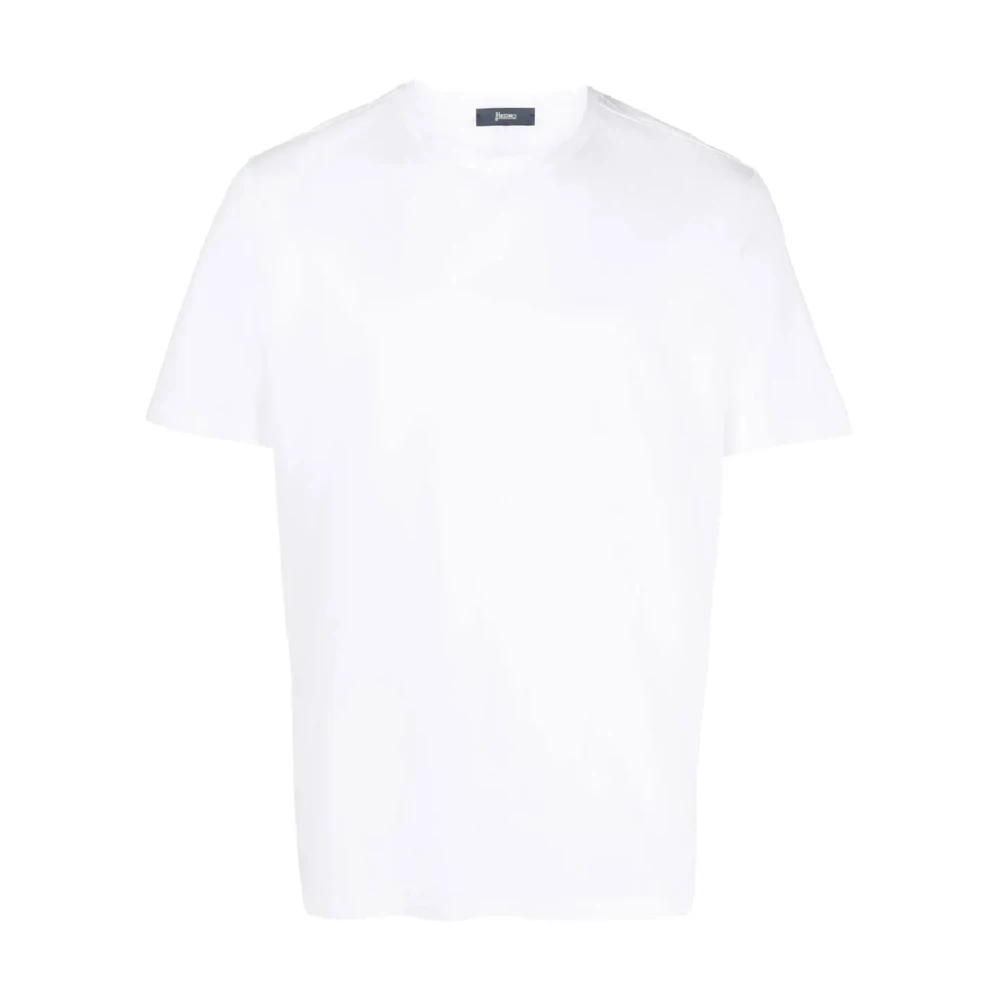 Herno Men's White T-Shirts, Xl, T-Shirt Polo Ss25
